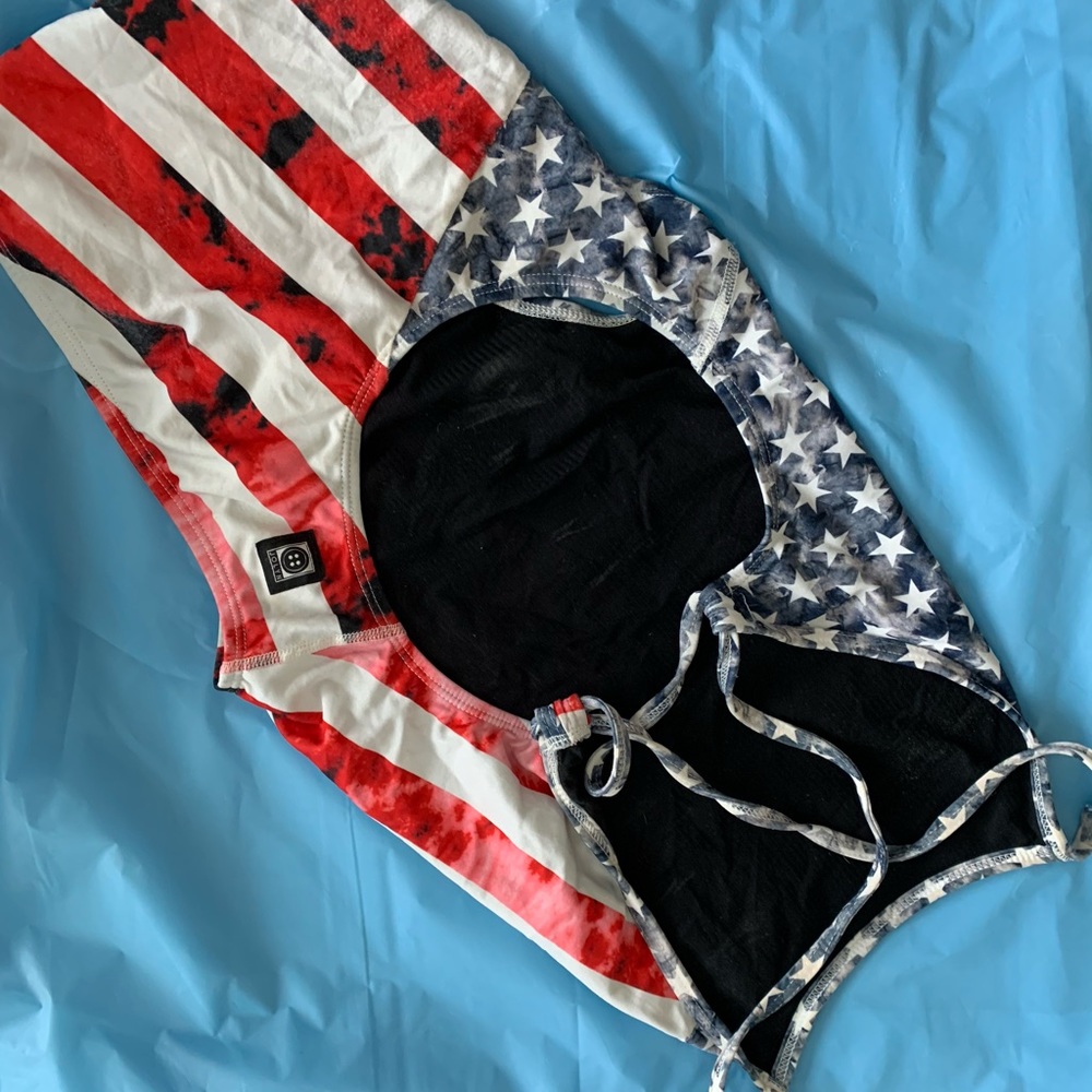 American Flag, Fixed back, Jolyn one piece